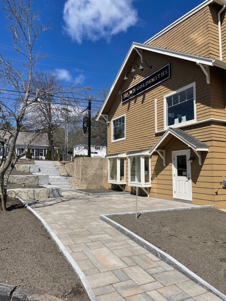 New Steps and Patio New Steps and Patio